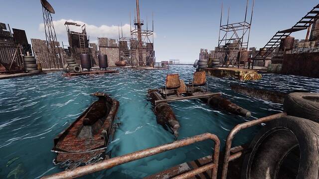 Este juego de supervivencia es como Waterworld, pero bien hecho