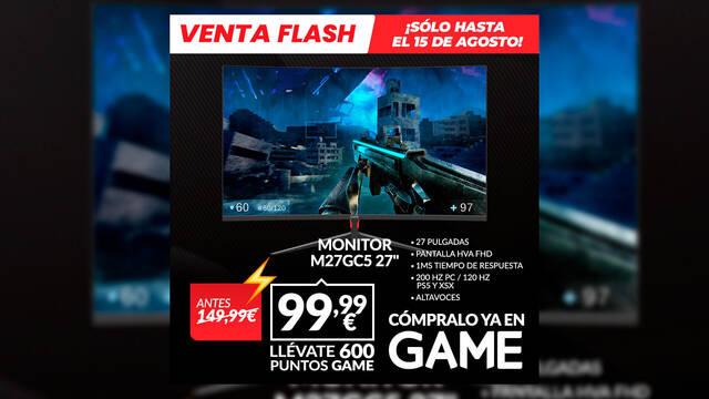 Oferta Game MONITOR GAMING CURVO GAME M27GC5 DE 27�