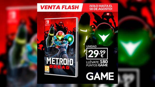 Metroid Dread de oferta en GAME por tiempo limitado