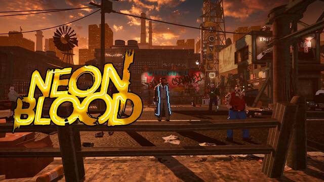 El RPG cyberpunk espa�ol Neon Blood se podr� jugar en Gamescom