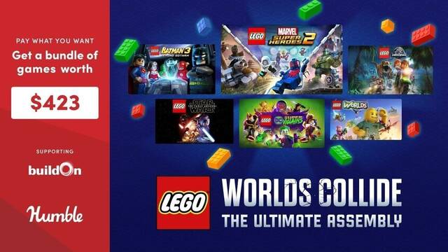 Consigue por menos de 15 euros un pack con 19 videojuegos de LEGO valorado en casi 400 euros