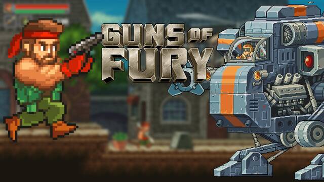 Guns of Fury mezcla Metal Slug y Contra con un 'metroidvania'
