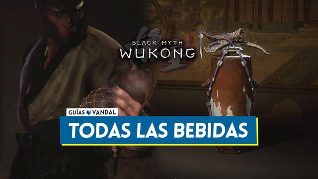 TODAS las bebidas en Black Myth: Wukong y c�mo conseguirlas - Black Myth: Wukong
