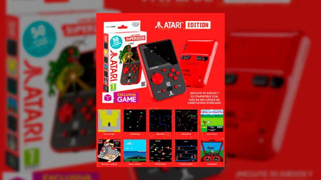 Evercade Super Pocket Atari para reservar exclusiva de GAME