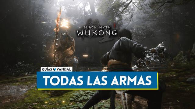 TODAS las armas de Black Myth Wukong y c�mo conseguirlas - Black Myth: Wukong