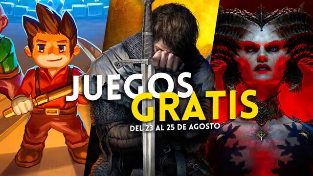 Todos los juegos a los que podr�s jugar totalmente gratis este fin de semana (23 al 25 de agosto).