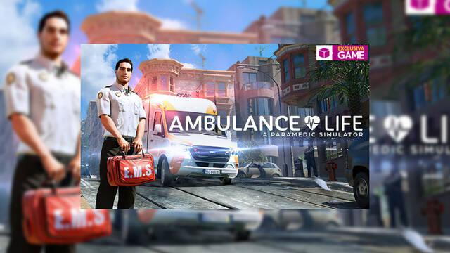 Ambulance Life: A Paramedic Simulator edici�n f�sica exclusiva GAME en PS5 y Xbox Series