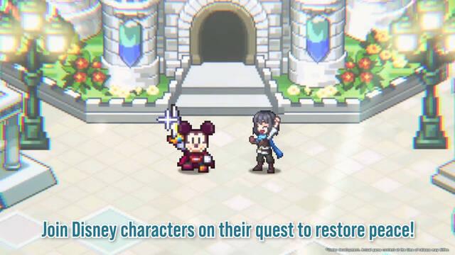 Primer tráiler de Disney Pixel RPG, el peculiar juego de rol gratuito de Disney para móviles