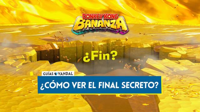 Donkey Kong Bananza: C�mo ver el final secreto (verdadero) - Requisitos - Donkey Kong Bananza