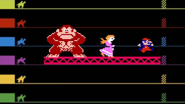 Steeplehorse ya inclu�a la mec�nica de salto mucho antes del arcade de Donkey Kong