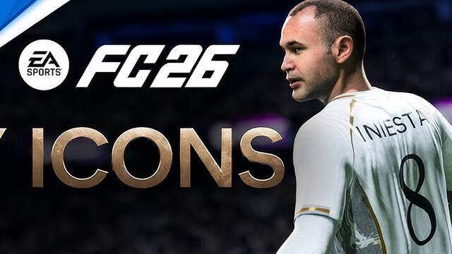 Iniesta ser� uno de los 12 nuevos iconos de EA Sports FC 26: Electronic Arts desvela la lista completa