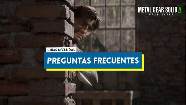 Preguntas frecuentes en Metal Gear Solid Delta - Metal Gear Solid Delta: Snake Eater
