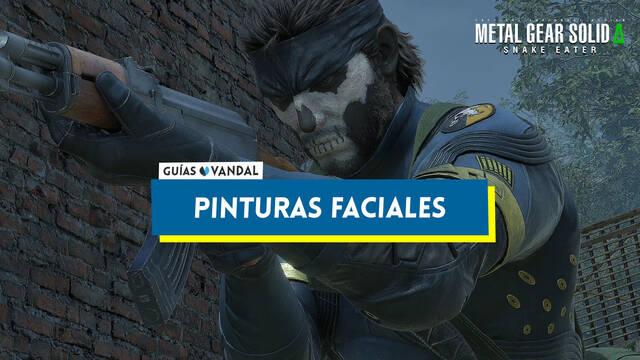 Todas las pinturas faciales en Metal Gear Solid Delta, c�mo conseguirlas y efectoE - Metal Gear Solid Delta: Snake Eater