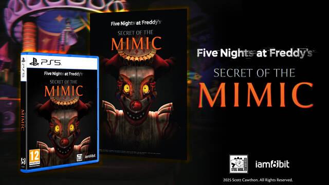 Confirmado: Habr� edici�n f�sica para PS5 de Five Nights at Freddy�s: Secret of the Mimic