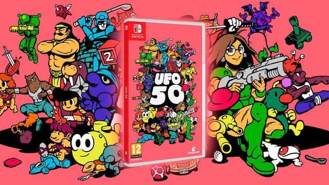 UFO 50 en formato f�sico para Switch ya se puede reservar