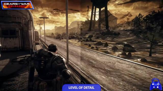 �Se nota el remaster? Comparan el Gears of War original con el nuevo Reloaded y as� cambian sus gr�ficos