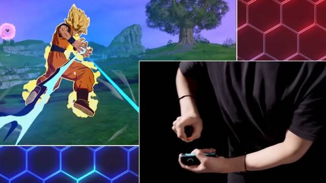 Dragon Ball: Sparking Zero en Switch permitir� lanzar un Kamehameha usando ambos Joy-Con