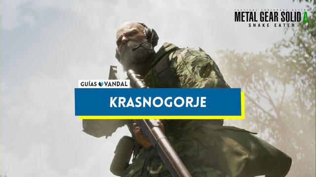Krasnogorje al 100% en Metal Gear Solid Delta - Metal Gear Solid Delta: Snake Eater
