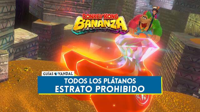 Todos los pl�tanos de Estrato prohibido en Donkey Kong Bananza - Localizaci�n - Donkey Kong Bananza