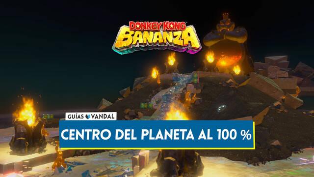Centro del planeta al 100% en Donkey Kong Bananza - Donkey Kong Bananza
