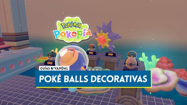 Pok�mon Pokopia: C�mo conseguir las Pok� Balls decorativas para el h�bitat de Starmie - Pok�mon Pokopia