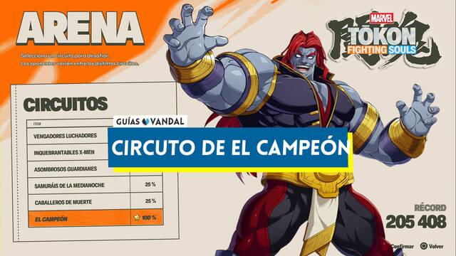 C�mo desbloquear el Circuito de El Campe�n en Marvel Tōkon: Fighting Souls - Marvel Tokon: Fighting Souls