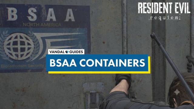 All BSAA Containers in Resident Evil Requiem and Their Locations