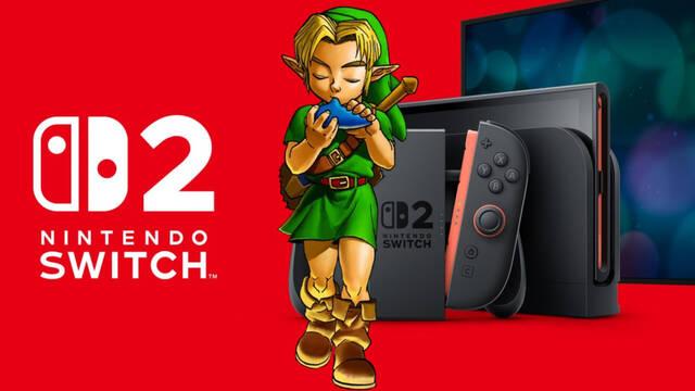 Filtran una nueva Switch 2: la primera edición limitada de la consola de Nintendo celebraría los 40 años de Zelda