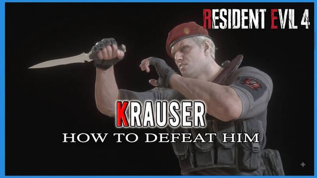 Resident Evil 4 Remake: How to Defeat Krauser