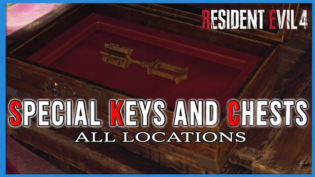 Resident Evil 4 Remake: Special Keys and chests and how to open them