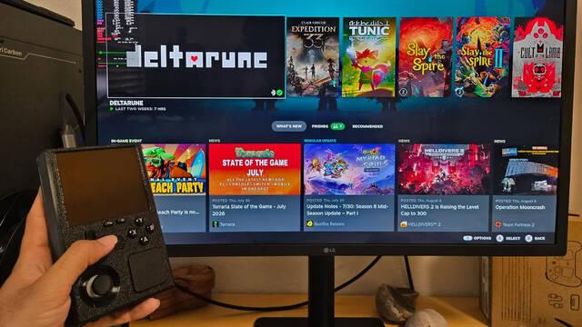 ¿Es posible meter una Steam Deck en una carcasa similar a una Game Boy? Así es el proyecto SteamBoy