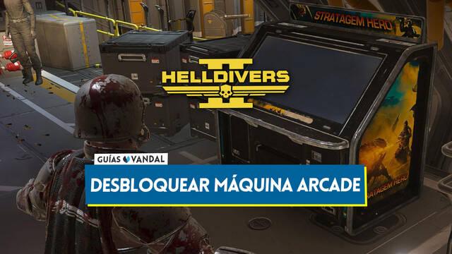 Helldivers 2: C�mo desbloquear la m�quina arcade Stratagem Hero - Helldivers 2