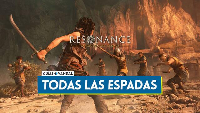 Todas las espadas de Resonance A Plague Tale Legacy - Localizaci�n - Resonance: A Plague Tale Legacy