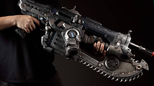 XBOX pone a la venta una réplica a tamaño real del Lancer de Gears of War por 300 dólares
