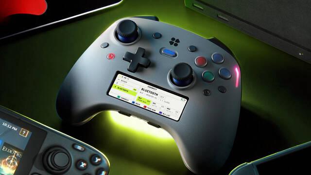 Un nuevo mando de videojuegos arrasa en Kickstarter: tiene pantalla, repuesta háptica y su propio sistema operativo