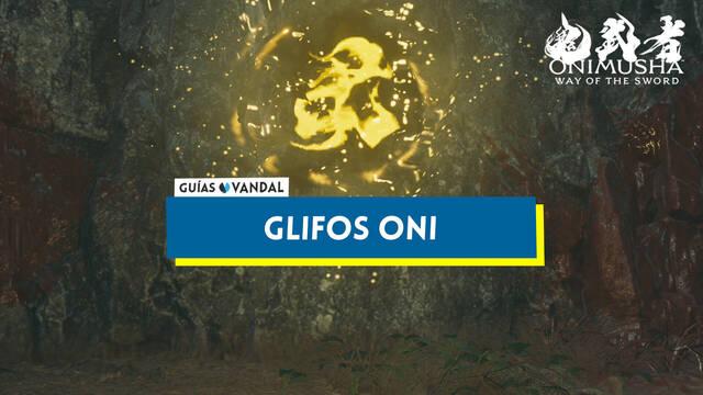 Todos los glifos Oni en Onimusha: Way of the  Sword - Onimusha: Way of the Sword