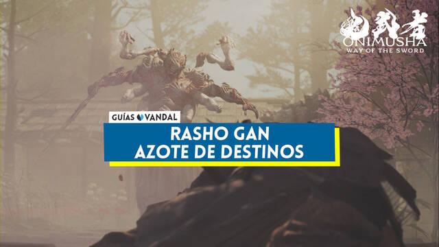 Rasho Gan y c�mo derrotarle en Onimusha: Way of the Sword - Onimusha: Way of the Sword