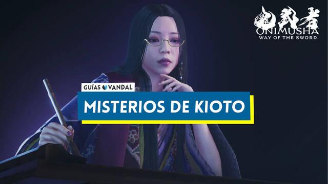 Todos los Misterios de Kioto en Onimusha: Way of the Sword - Onimusha: Way of the Sword