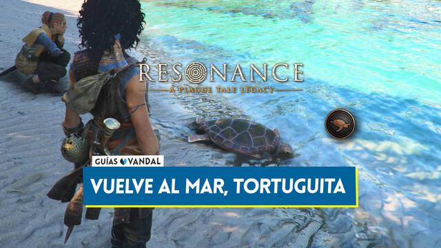 Conseguir el trofeo/logro Vuelve al mar, tortuguita en Resonance A Plague Tale Legacy - Resonance: A Plague Tale Legacy