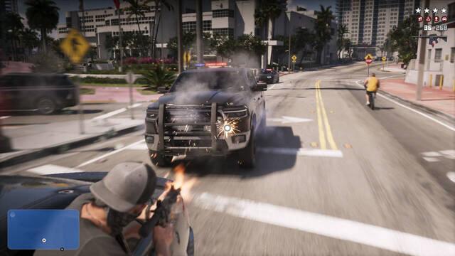 GTA 6 recupera las seis estrellas de b�squeda y reinventa las persecuciones con una polic�a m�s astuta y compleja