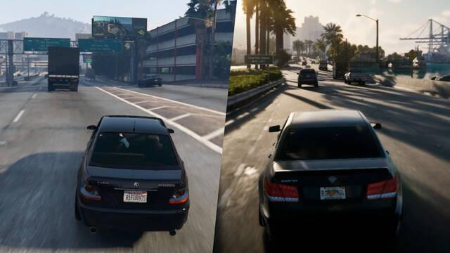 Comparativa GTA 6 con GTA 5 en gr�ficos, animaciones y m�s.