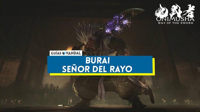 Burai - Se�or del rayo y c�mo derrotarle en Onimusha: Way of the Sword - Onimusha: Way of the Sword
