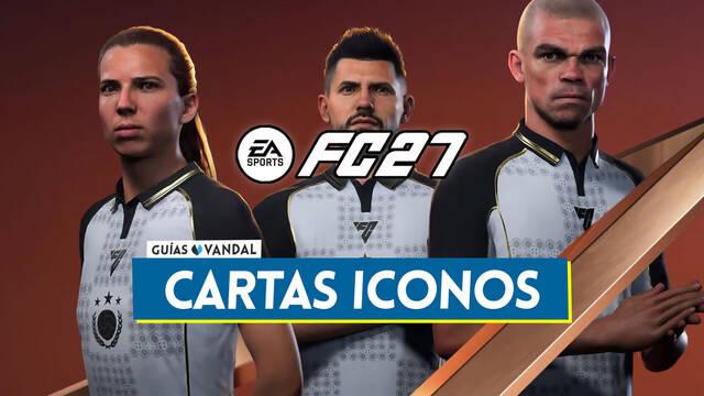 Nuevas cartas ICONOS de FUT en EA Sports FC 27, atributos y lista completa - EA Sports FC 27