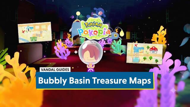 Pok�mon Pokopia: DLC 1 Bubbly Basin Treasure Maps, Solutions and Rewards