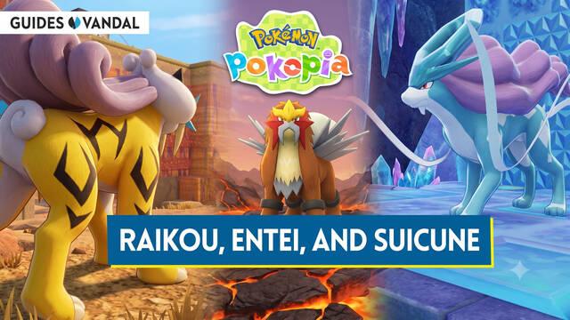 Pokémon Pokopia: How to Get Raikou, Entei, and Suicune