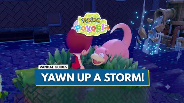 Yawn Up a Storm! in Pokémon Pokopia: How to Complete the Mission