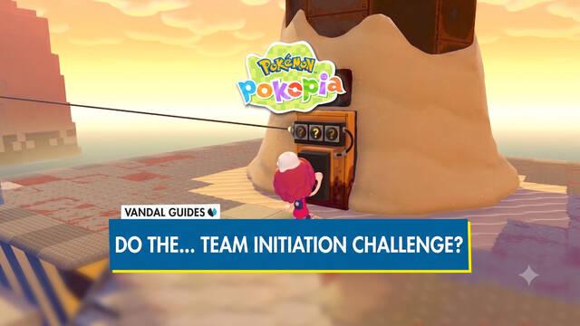 Do the... Team Initiation Challenge? in Pokémon Pokopia: How to Complete the Mission