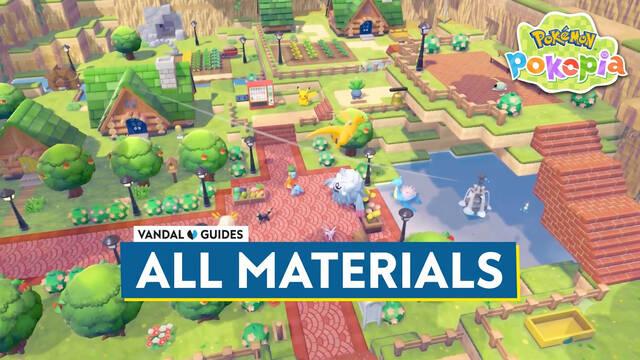 ALL Materials in Pok�mon Pokopia and How to Get Them