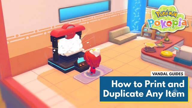 Pok�mon Pokopia: How to Print and Duplicate Any Item