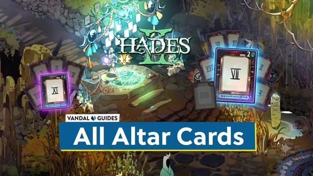 Hades 2 Arcana Cards: All Altar Cards and the Best Ones